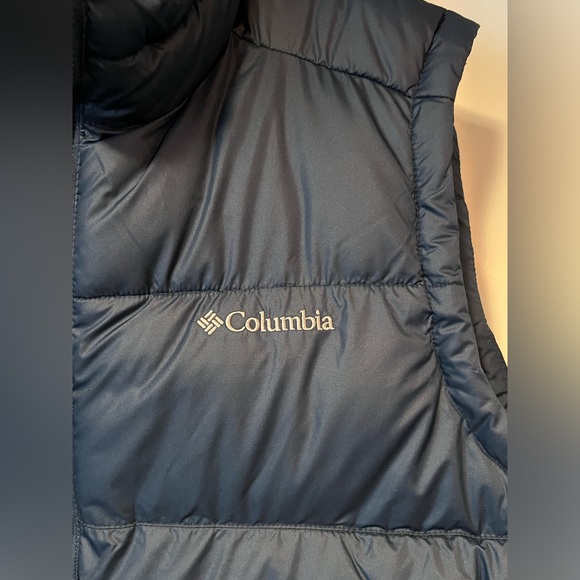Columbia Pike Lake II Insulated Vest Mens Large Blue Puffer Omni-Heat New Tags - Picture 4 of 16